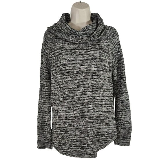 eight eight eight Sweaters - Eight Eight Eight Cowl Neck Knit Sweater Women Size S Black Long Sleeve NEW